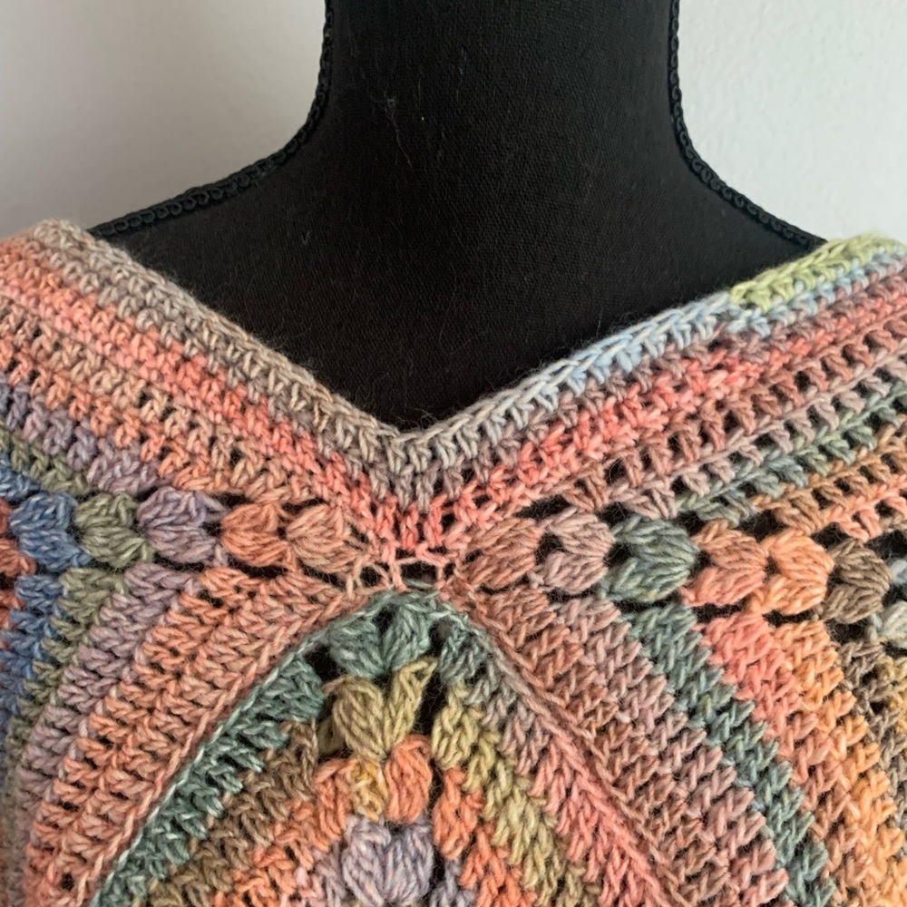 Plus size poncho
